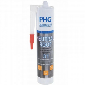 Силиконовый герметик PHG Absolute Neutral Roof (белый) 280 ml